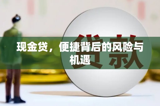 锦州现金贷，便捷背后的风险与机遇