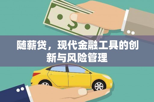 锦州随薪贷，现代金融工具的创新与风险管理