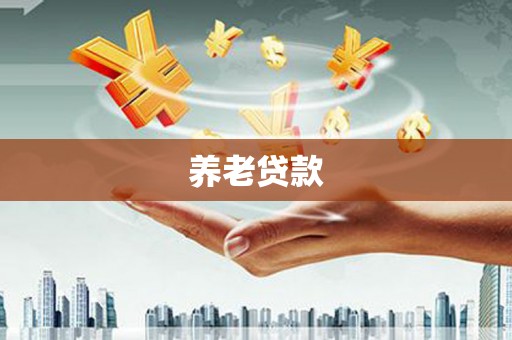 锦州养老贷款
