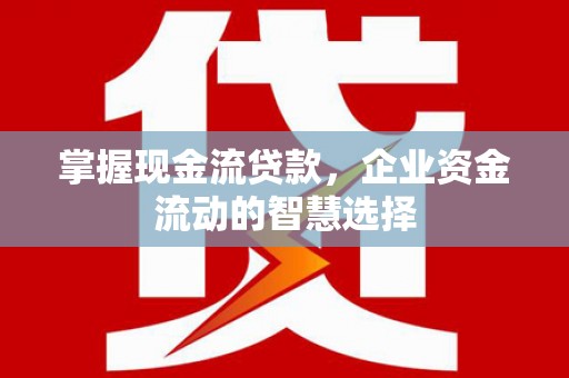 锦州掌握现金流贷款，企业资金流动的智慧选择