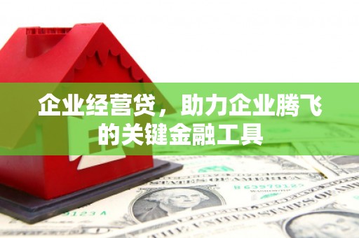 锦州企业经营贷，助力企业腾飞的关键金融工具