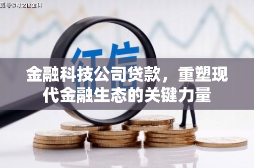 锦州金融科技公司贷款，重塑现代金融生态的关键力量