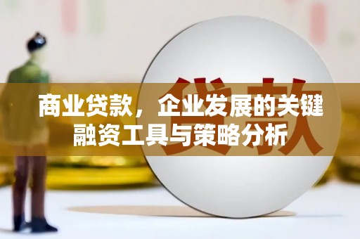 锦州商业贷款，企业发展的关键融资工具与策略分析