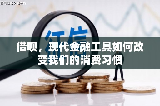 锦州借呗，现代金融工具如何改变我们的消费习惯