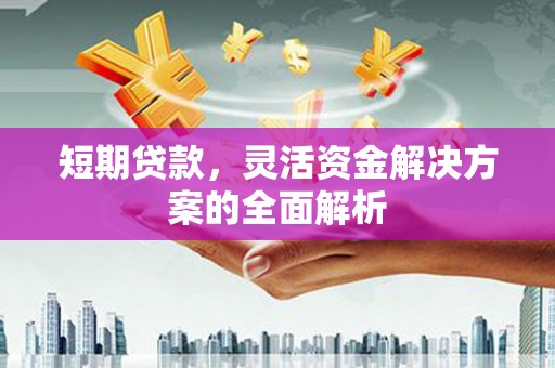 锦州短期贷款，灵活资金解决方案的全面解析