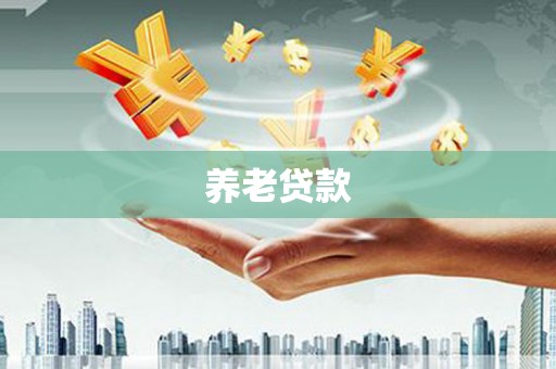 锦州养老贷款